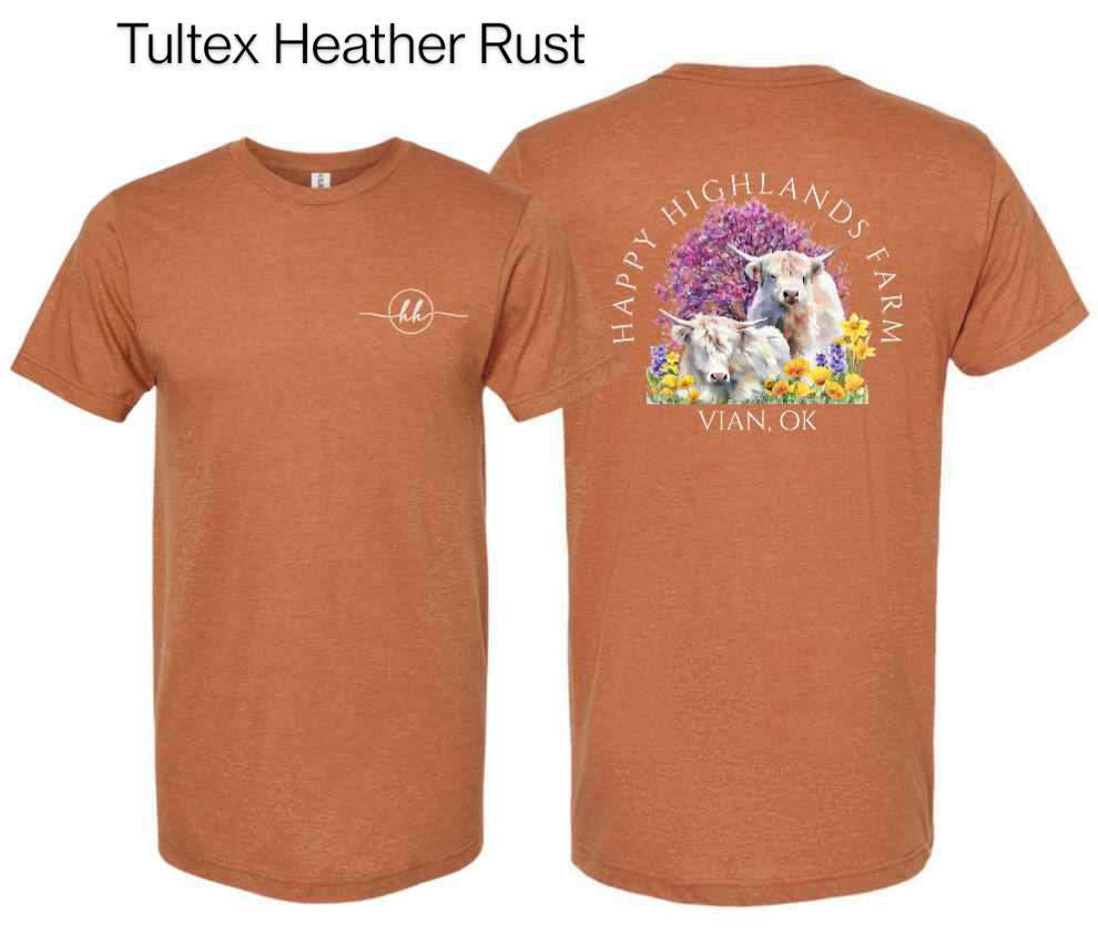 Tultex Heather Rust
