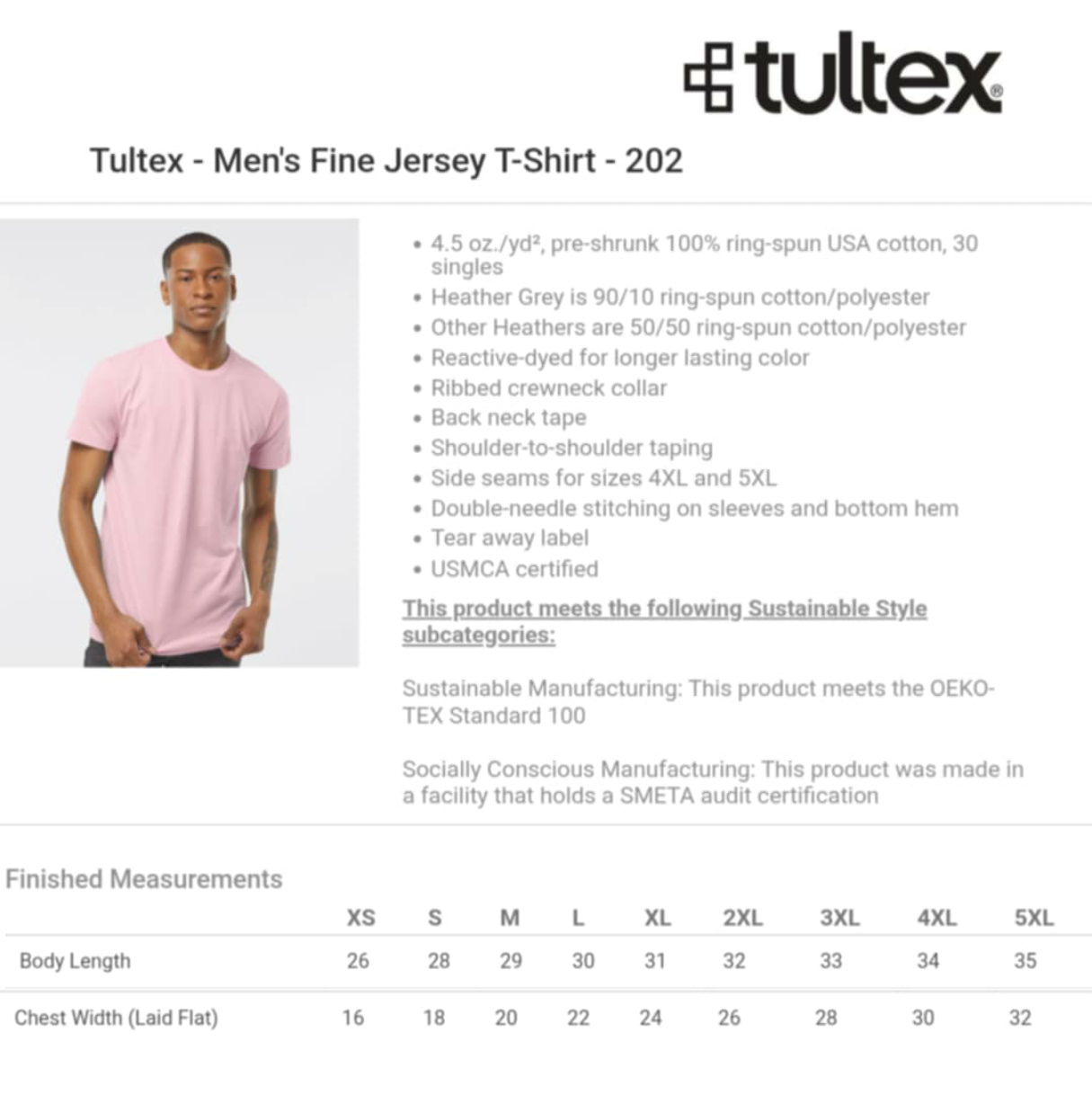 Tultex Charcoal Grey