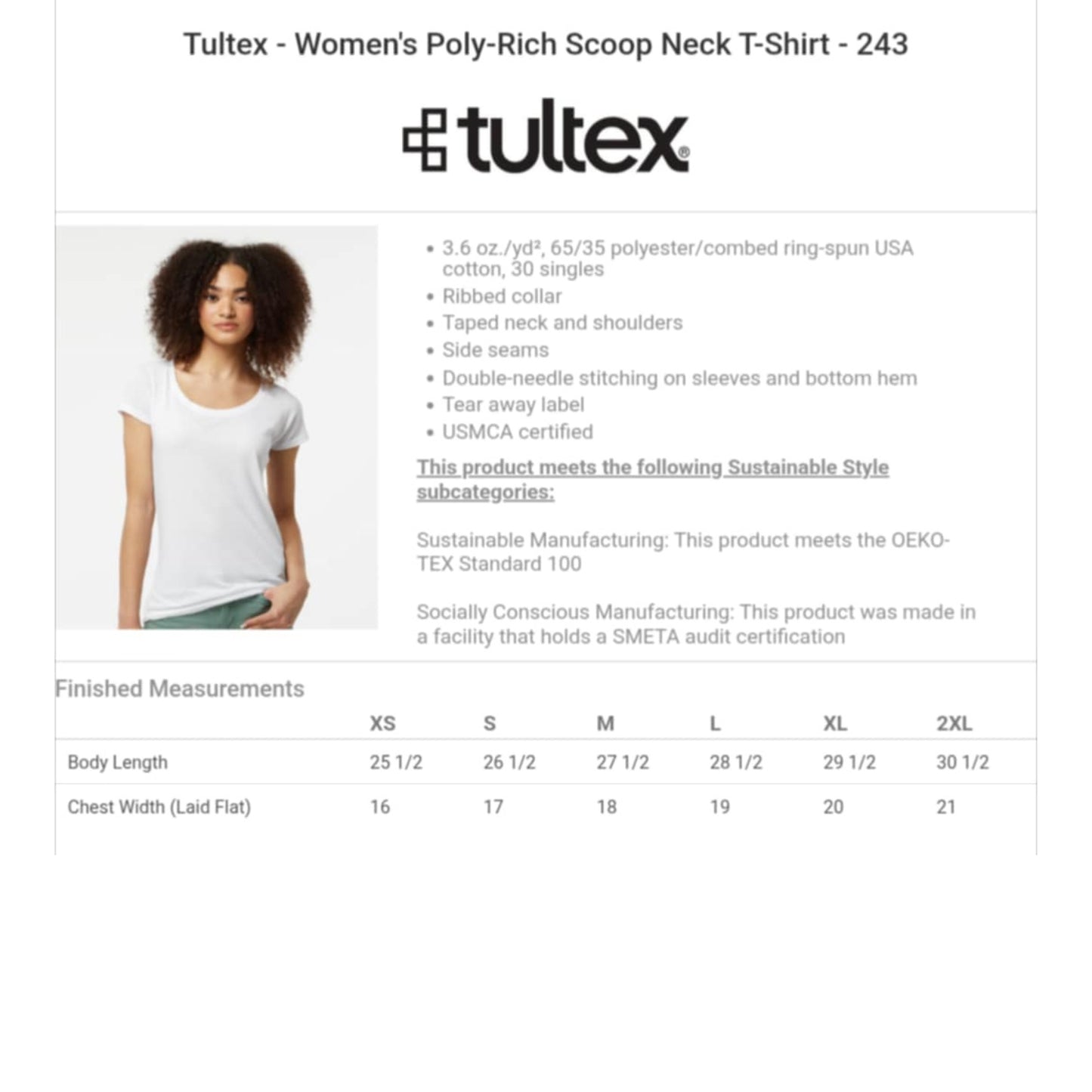 Happy Highlands Women's Scoop Neck T-shirt - White