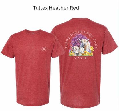 Tultex Heather Red