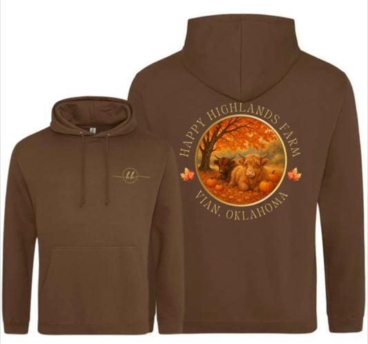 Just Hoods Hoodie-Brown
