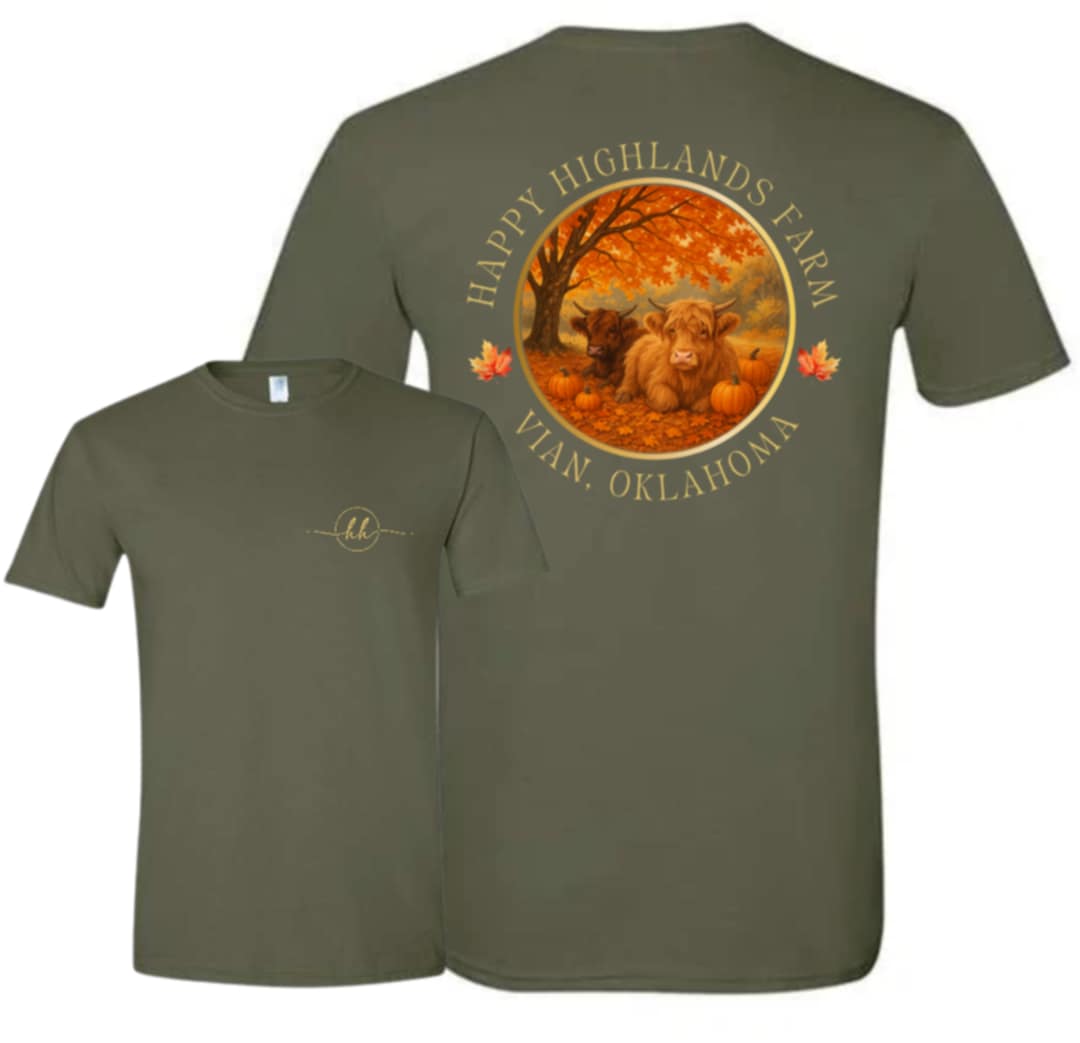 Tultex T-shirt-Olive Green