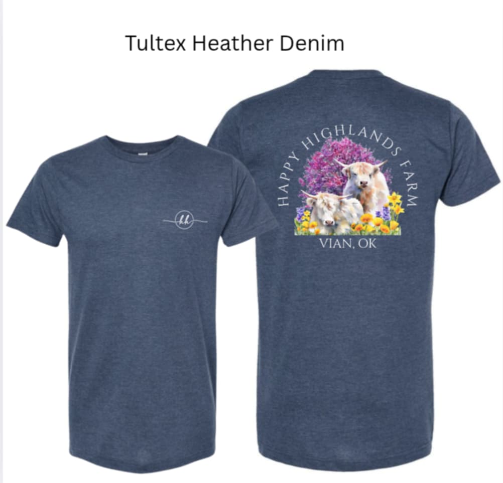Tultex Heather Denim