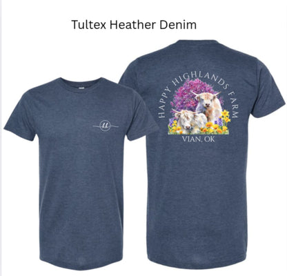 Tultex Heather Denim