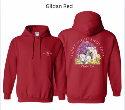 Gildan Hoodie - Red