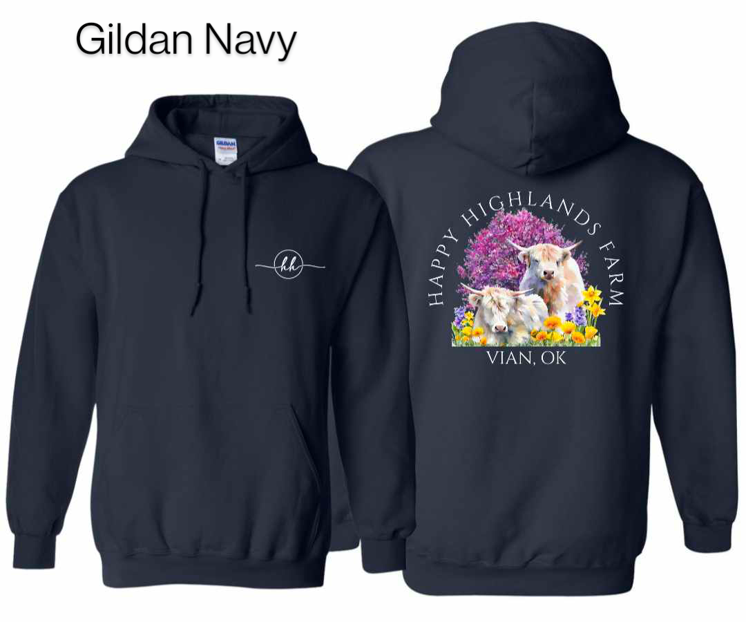 Gildan Hoodie - Navy