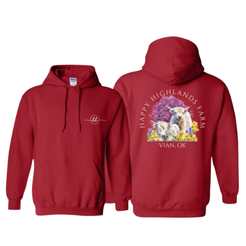 Gildan Hoodie - Red