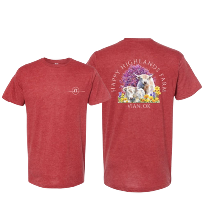 Tultex Heather Red