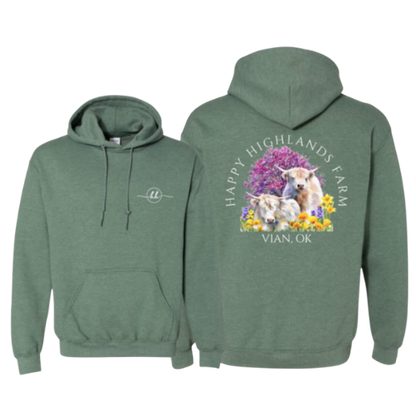 Gildan Heather Dark Green