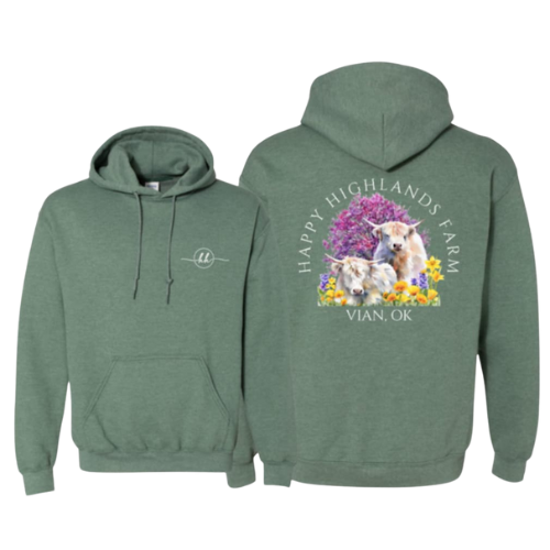Gildan Heather Dark Green