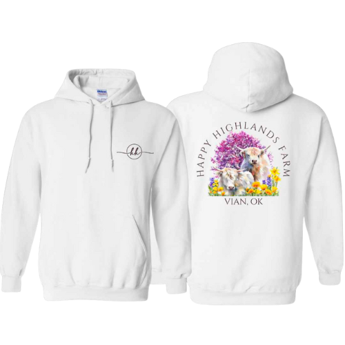 Gildan Hoodie - White